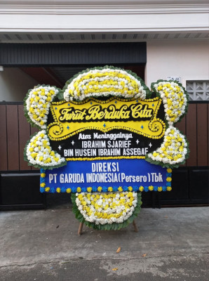 Papan Bunga Duka di Pujidadi